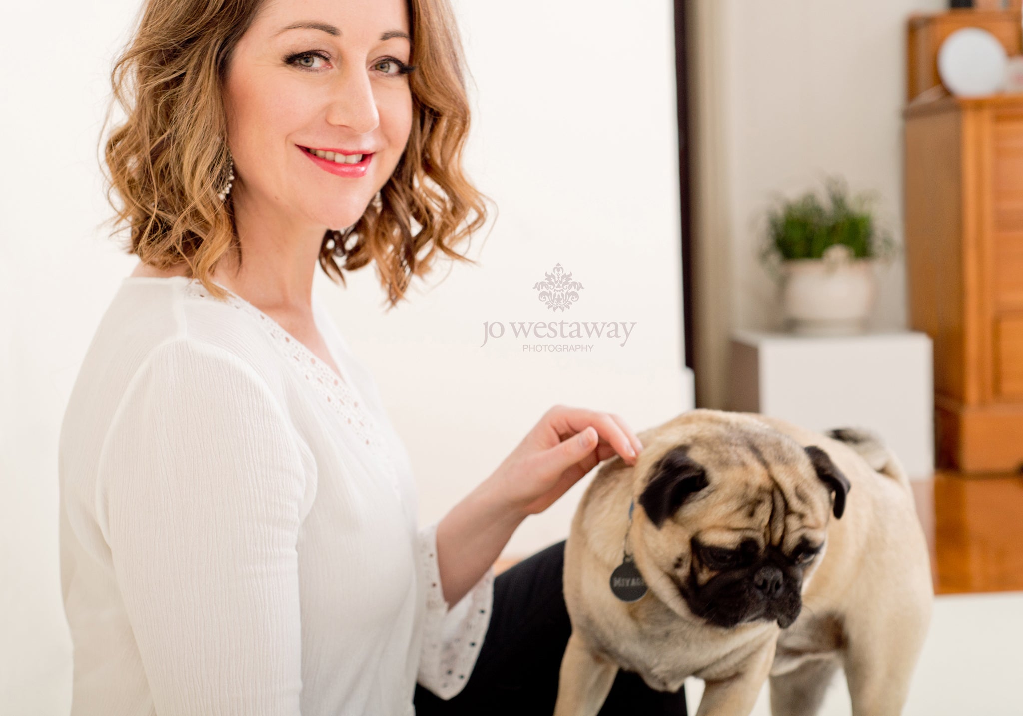 Pets in business and personal branding photography sessions - bring your dog to work