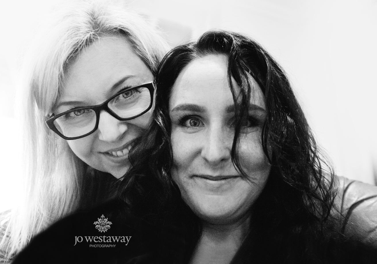 Rae our hair and makeup artist with Jo Westaway - personal brand shots & profile photos