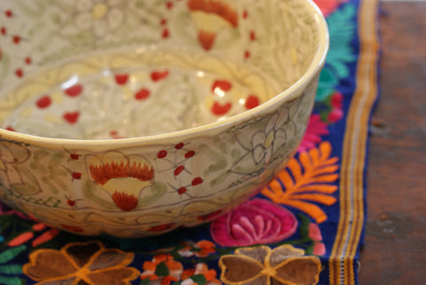 Mexican talavera at Zinnia Folk Arts