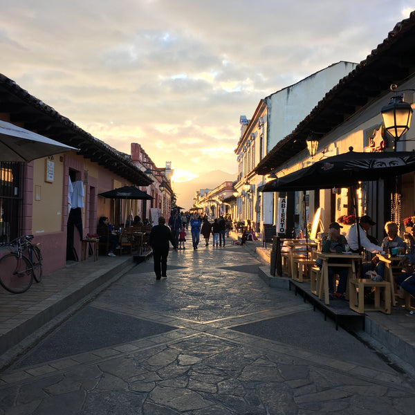Sunset in San Cristóbal de las Casas