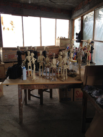 Paper Mache Skeleton Workshop