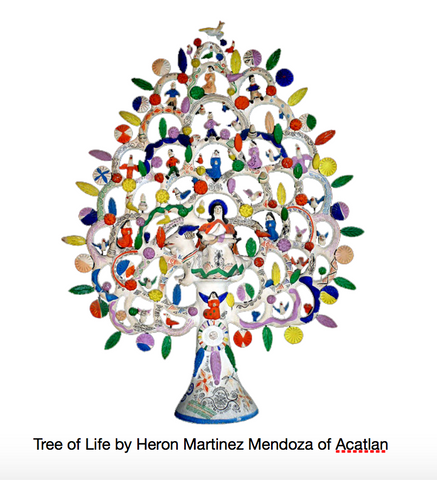 Tree of Life-Heron Martinez, Zinnia Folk Arts