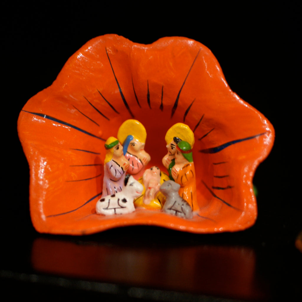 Peruvian Nativity in Flower