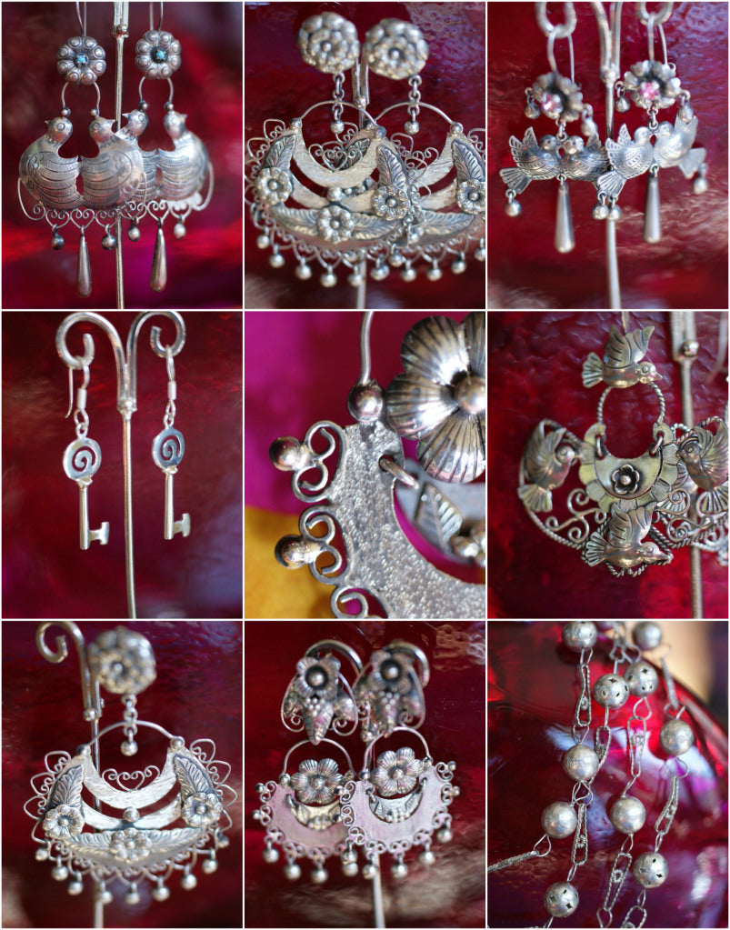 Earrings Collage