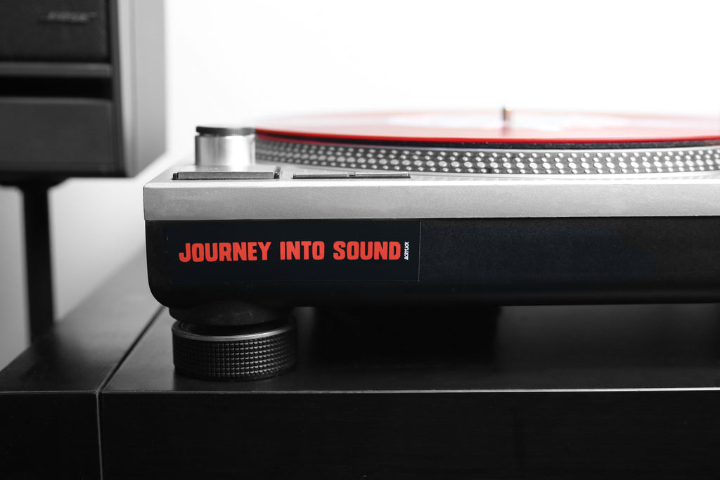 Journey in sound Sticker