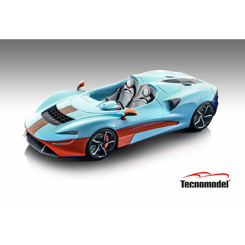 TECNOMODEL 1/18 McLaren Elva Orange Blue Edition 2020