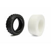 HOT RACE TYRES 1/10 Tyres Astro /Carpet 4WD Hard Front + In