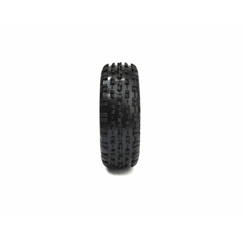 HOT RACE TYRES 1/10 Tyres Astro /Carpet 4WD Medium Front (2