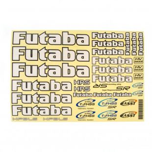 Futaba Car Decal Sheet