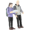 SCENECRAFT G Scale Man and Woman Hikers 1/22.5