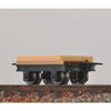 MINITRAINS OO9 4 Flat Cars Without Brake