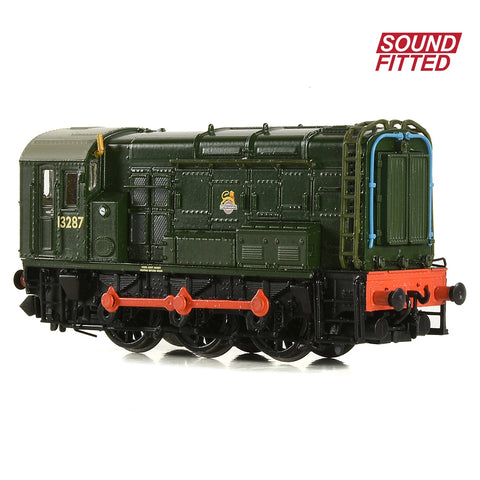 Image of GRAHAM FARISH Class 08 13287 BR Green (Early Emblem) Sound Fitted