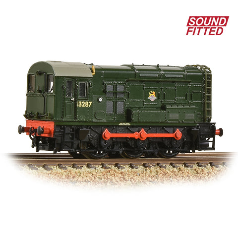 Image of GRAHAM FARISH Class 08 13287 BR Green (Early Emblem) Sound Fitted