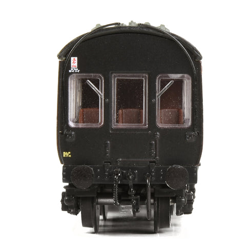 Image of GRAHAM FARISH N LMS 50ft Inspection Saloon BR Maroon (Black Ends)