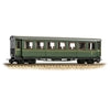 BACHMANN NARROW GAUGE OO9 Steel Bodied Third Bogie Coach Lined Green