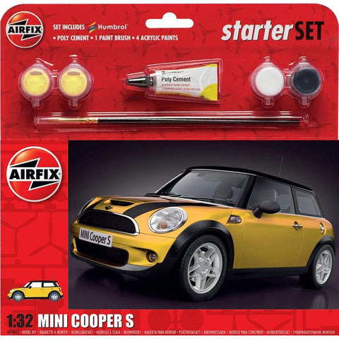 AIRFIX 1/32 Starter Set (Large) - Mini Cooper S