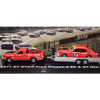 AUSSIE ROAD RAGERS 1/64 1971 XY Falcon GT Ute, trailer and GTHO Phase III race car set