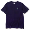 BLOCKHEAD MOTORS Embroidered One Point T-Shirt (Navy) - L