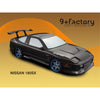 9FACTORY 1/10 Nissan 180 SX Carbon Colour Body Shell