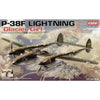 ACADEMY 1/48 P-38F Lighting Glacier Girl Lockheed Plastic(A