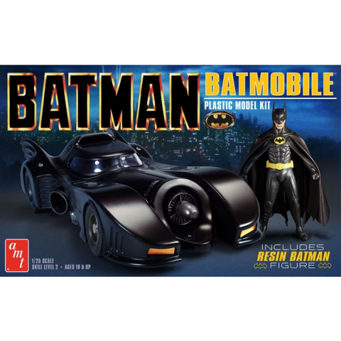AMT 1/25 1989 Batman Batmobile with Resin Batman Figure Movie