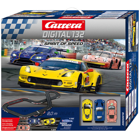 Image of CARRERA Digital 132 Spirit of Speed (3 Car) Slot Car Set
