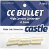 CASTLE CREATIONS High Current Bullet Connector Set, 6.5mm, CC-BULLET-6.5