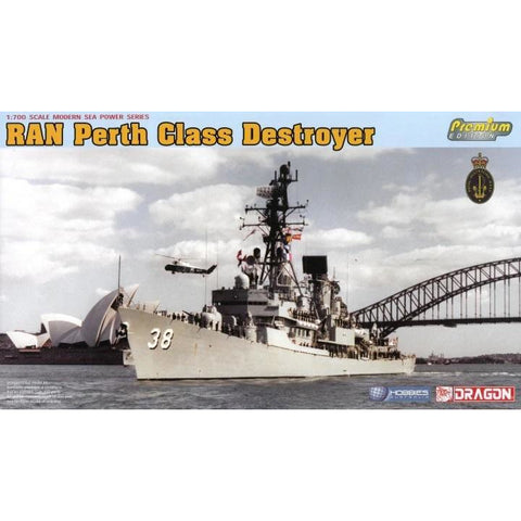 DRAGON 1/700 RAN HMAS Perth D-38 Plastic Model Kit