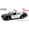 GREENLIGHT 1/24 Drive 2001 Ford Crown Victoria Police Interceptor LAPD