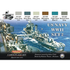 LIFE COLOR CS25 US NAVY #2 ACRYLIC PAINT SET (LC-CS25)