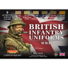 LIFE COLOR CS41 BRITISH UNIFORM ACRYLIC PAINT SET (LC-CS41)