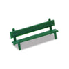 PECO OO/HO Platform Seats Green