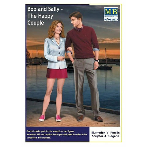 MASTER BOX 1/24 Bob and Sally - The Happy Couple