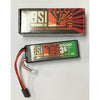 NINESTEPS 6500mAh 11.1V 75C 3 Cell LiPo Battery Hard Case (