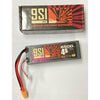 NINESTEPS 6500mAh 11.1V 75C 3 Cell LiPo Battery Hard Case (