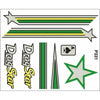 WOODLAND SCENICS (PineCar) Drag Star Custom Parts with Deca