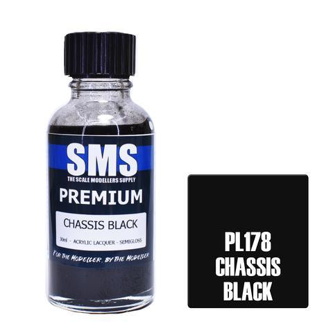 Image of SMS Premium Chassis Black Acrylic Lacquer 30ml
