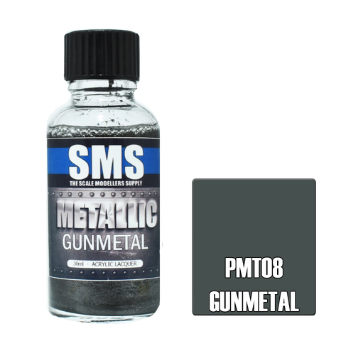 SMS Premium Metallic Gunmetal 30ml