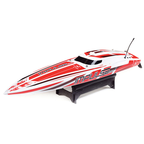 PROBOAT Impulse 32 RC Boat with Smart Technology, RTR, Whit