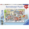 RAVENSBURGER Heroes in Action Puzzle 2x24pce