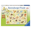 RAVENSBURGER A-Z Animals Puzzle 35pce