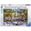 RAVENSBURGER Wild Kingdom Puzzle 2000pce