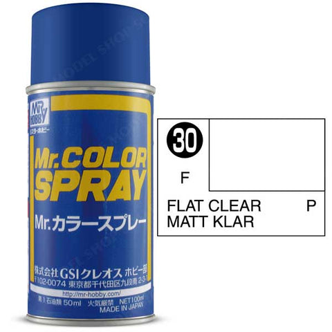 Image of MR HOBBY Mr Color Spray Flat Clear - S030