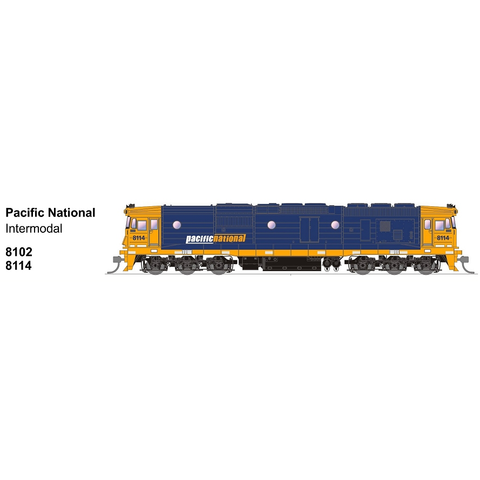 SDS MODELS HO 81 Class Pacific National Intermodal 8114 DC