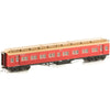 AUSCISION HO VR ABE First/Economy Class Car (1971-1985) Carriage Red with 6 Wheel Bogie, 10-ABE - Single Car