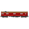 AUSCISION HO 2CM VR Carriage Red w/Spoked Wheels - Single C