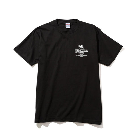 Image of BLOCKHEAD MOTORS Standard T-Shirt/Black Size M