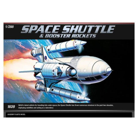 ACADEMY 1/288 Space Shuttle +Booster Rockets