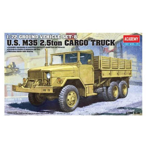 ACADEMY 1/72 U.S. M35 2.5ton Cargo Truck