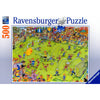 RAVENSBURGER At the Soccer Match Puzzle 500pce